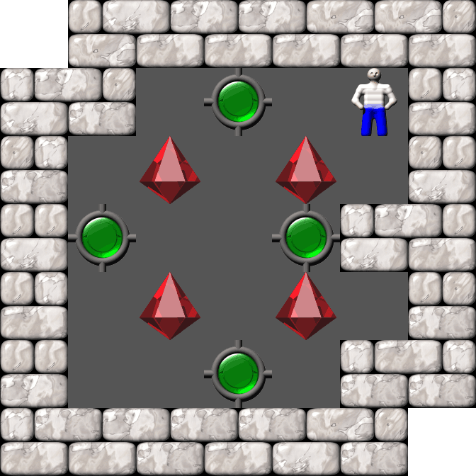 Сокобан Thinking Rabbit Arranged уровень 5